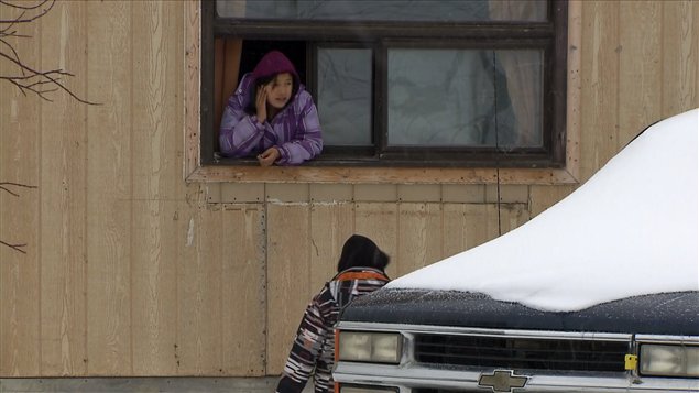 Des résidents d'Attawapiskat