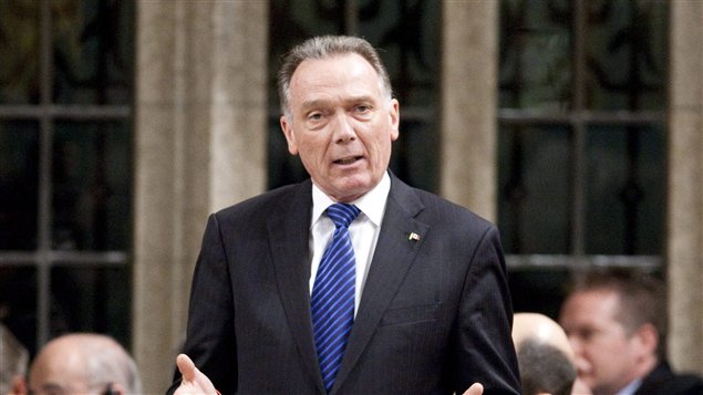 Le ministre de l'Environnement du Canada, Peter Kent