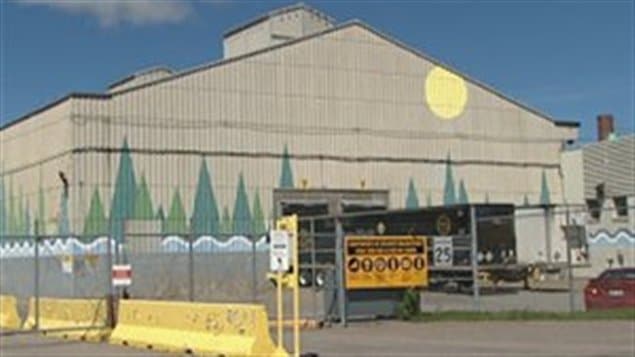 L'usine Kénogami de Produits forestiers Résolu