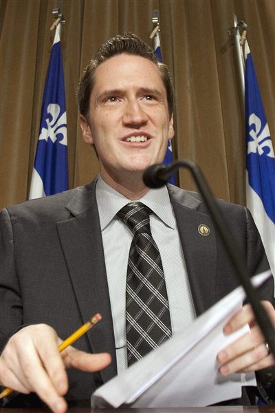 Le député Benoit Charette