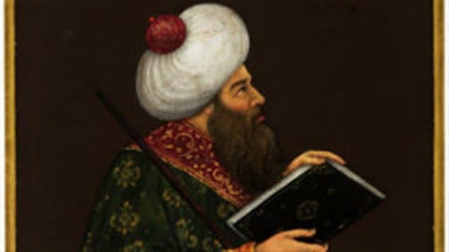 Portrait d'un Ottoman avec un livre