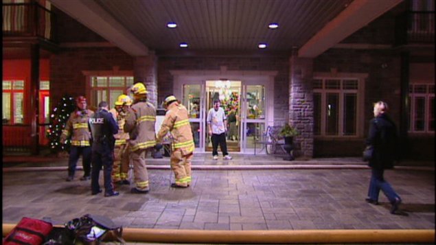 Un important incendie force l'évacuation d'une résidence de personnes âgées à Ottawa