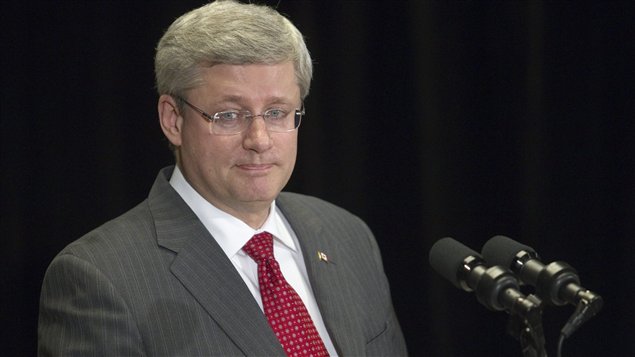 Le premier ministre Stephen Harper.