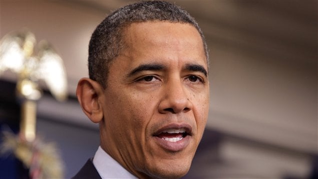 Le président américain Barack Obama, à la Maison-Blanche à Washington, samedi