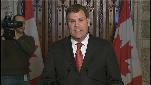 Le ministre canadien des Affaires étrangères, John Baird.