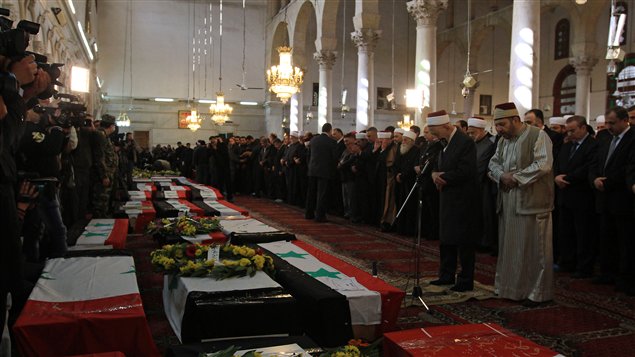 Mosquée des Omeyyades à Damas