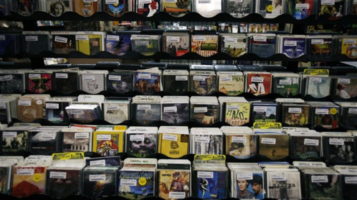 Autre année difficile pour la vente de CD au Québec