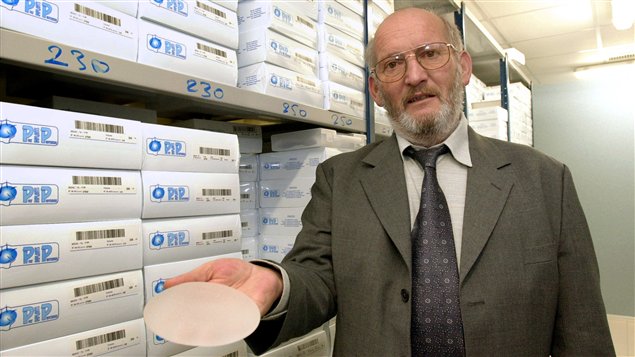 Jean-Claude Mas, PDG de l'entreprise PIP