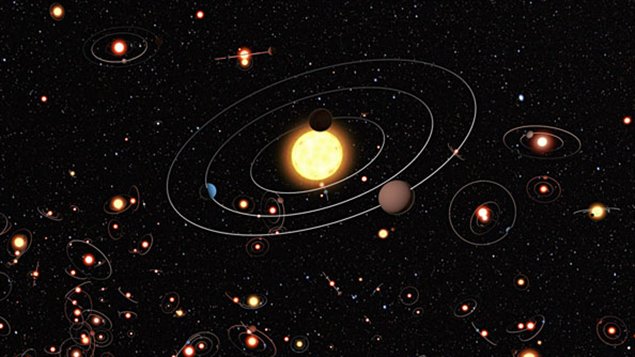 Notre système solaire, une exception dans notre galaxie