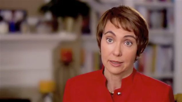 Gabrielle Giffords annonçant sa décision de démissionner.