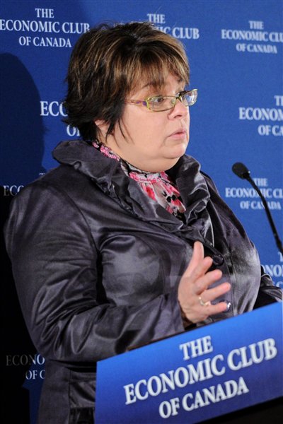 Theresa Spence au Economic Club of Canada
