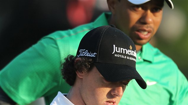 Rory McIlroy et Tiger Woods