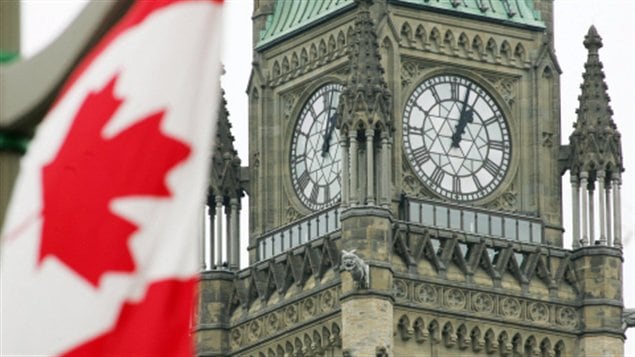 Parlement canadien à Ottawa