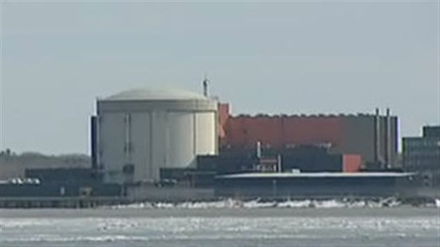 Centrale nucléaire de Gentilly-2, à Bécancour