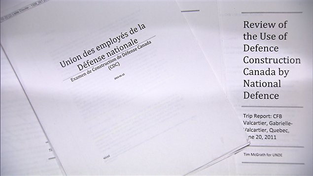 Rapport sur Construction de Défense Canada