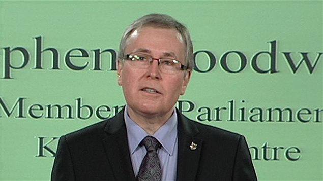 Stephen Woodworth, député conservateur de Kitchener-Centre