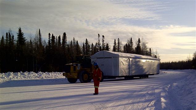 Sur la route de glace vers Attawapiskat