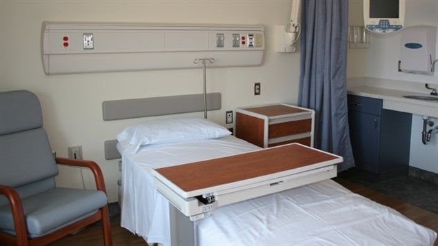 Une chambre d'hôpital