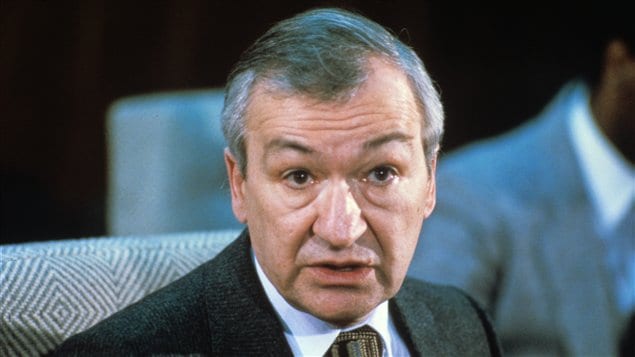 Pierre Juneau, photo du 26 mai 1982