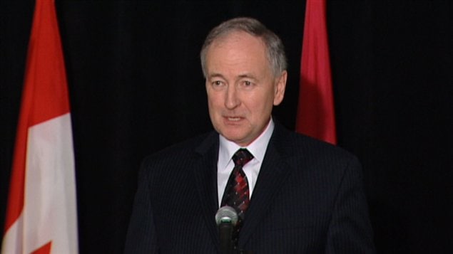 Rob Nicholson, ministre fédéral de la Justice