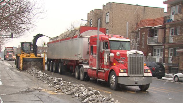 Déneigement à Montréal