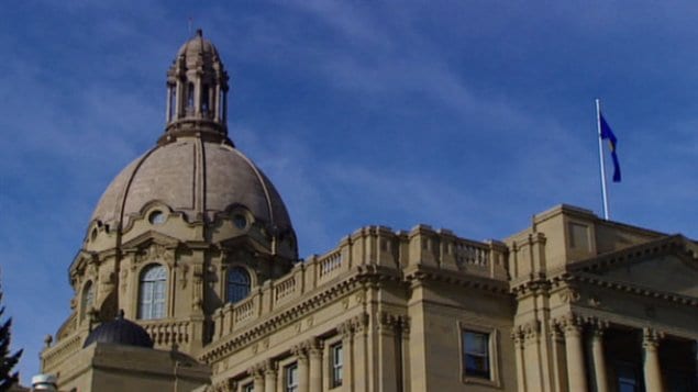 L'Assemblée législative albertaine à Edmonton