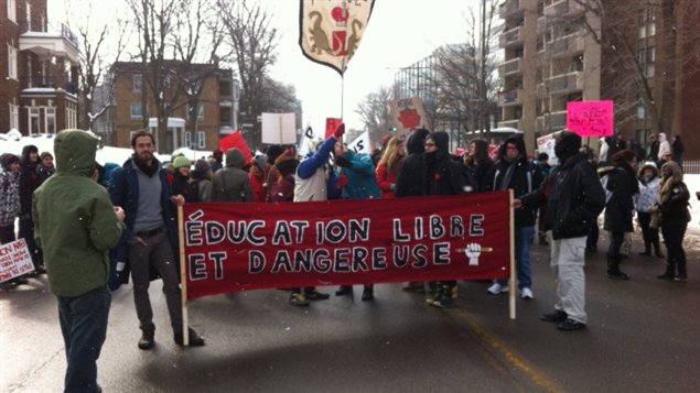 Manifestation étudiante