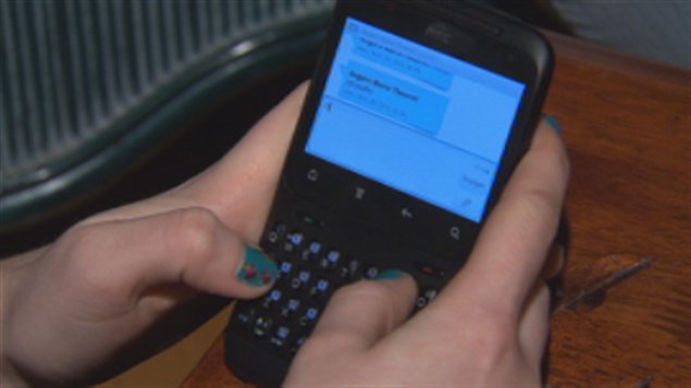 Les adolescents et les textos