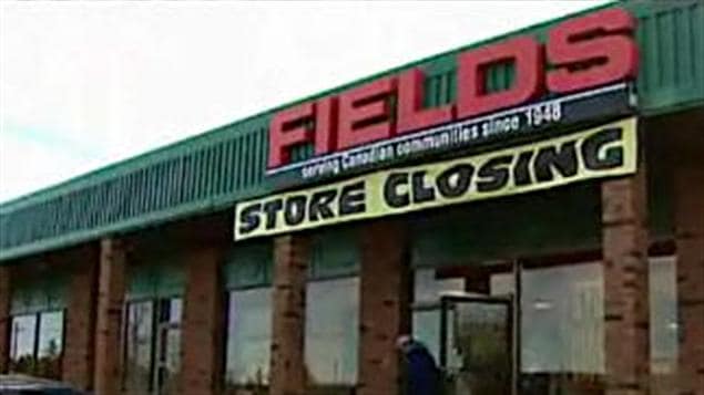 Les magasins Fields fermeront leurs portes avant la fin de l'année