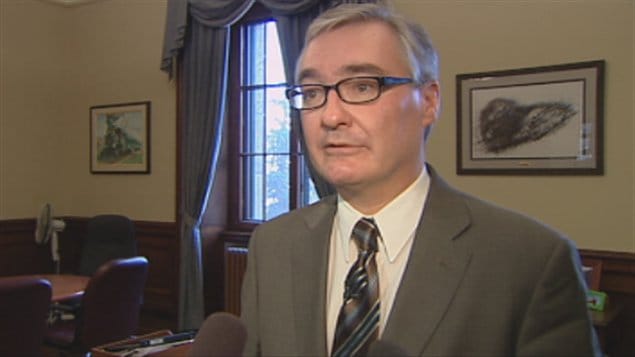Le ministre des Finances du Manitoba, Stan Struthers