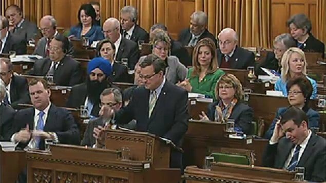 Jim Flaherty discours du budget