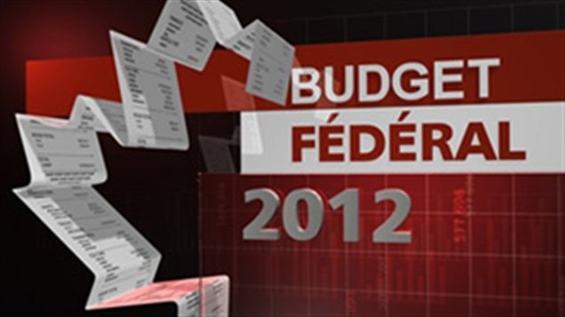 Budget fédéral 2012