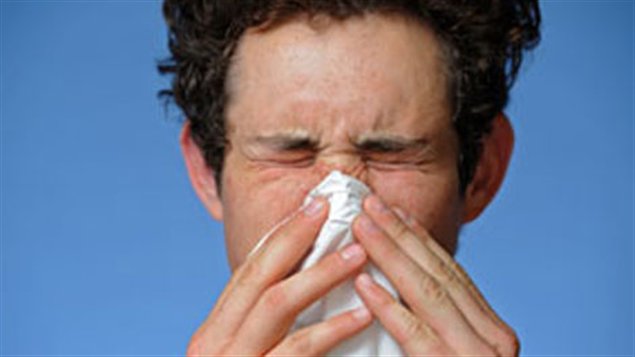 mouchoir eternuement rhume ecoulement nasal