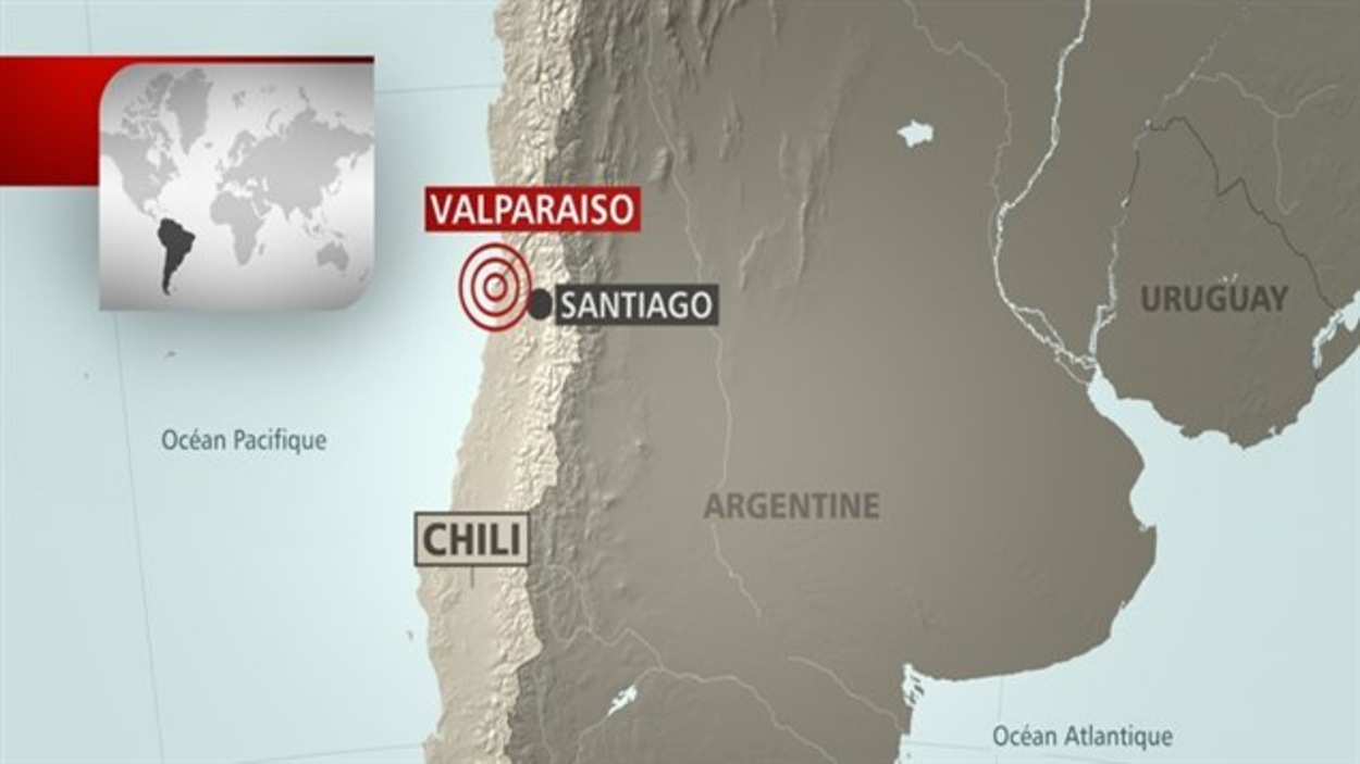 Terremoto de magnitud 6,7 en Chile