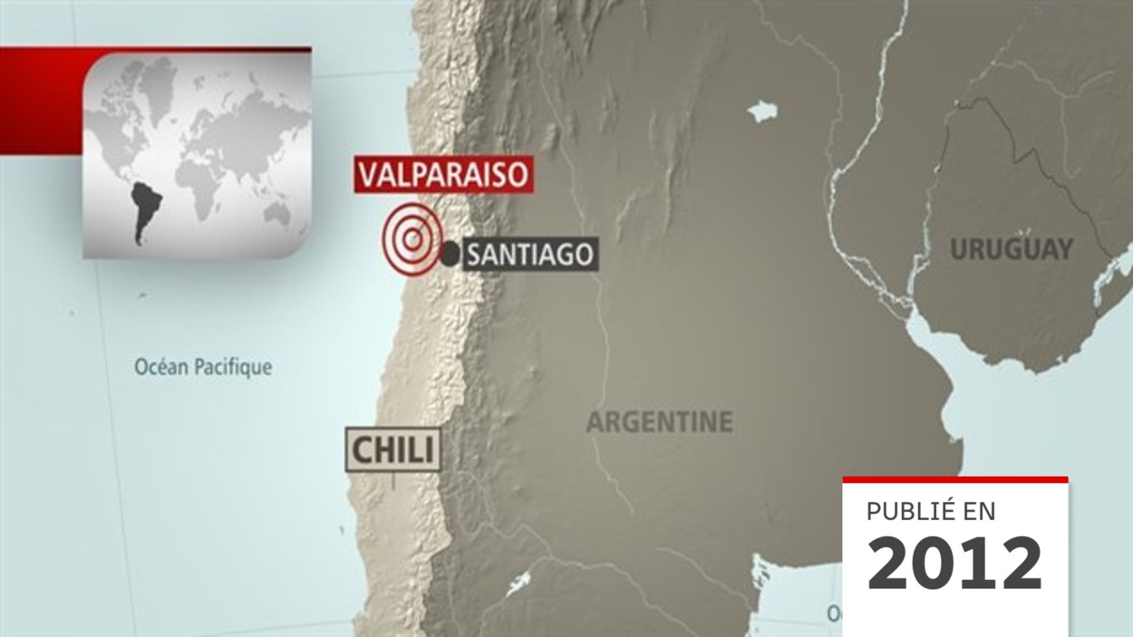 Terremoto de magnitud 6,7 en Chile