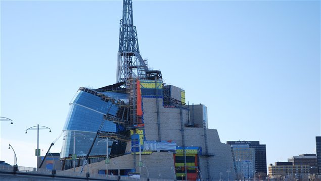 Le Musée canadien pour les droits de la personne à Winnipeg