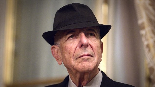 L'auteur-compositeur-interprète Leonard Cohen en janvier 2012, à Paris. 