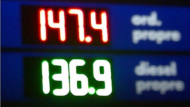 Prix de l'essence à la hausse à Québec RadioCanada Prix de l'essence à la hausse à Québec RadioCanada