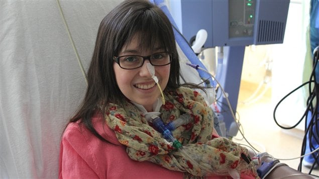 Hélène Campbell a reçu une greffe de poumons le 7 avril dernier.
