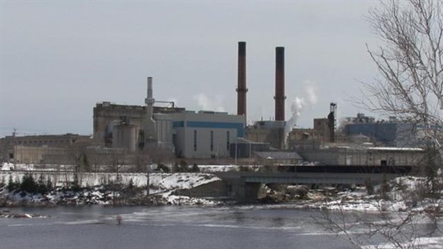 L'usine Tembec de Kapuskasing