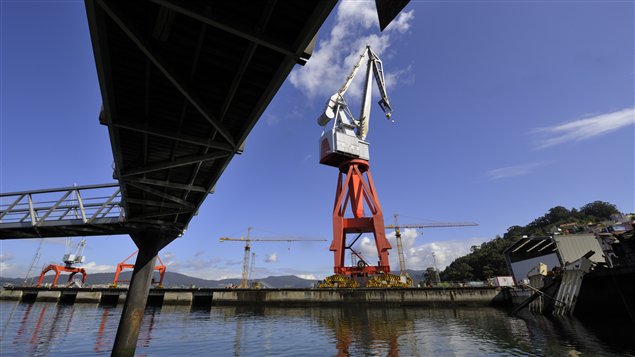 Port de Vigo, en Espagne