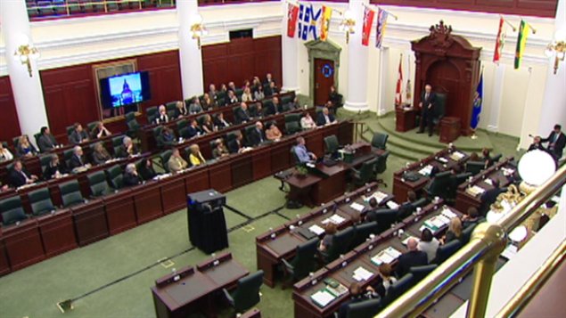 L'Assemblée législative albertaine.