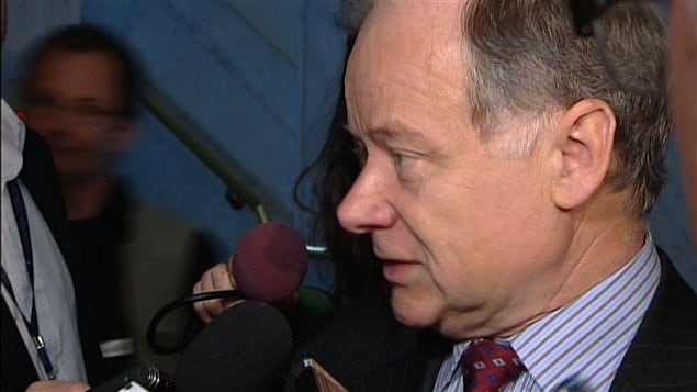 Le ministre des Finances du Québec, Raymond Bachand