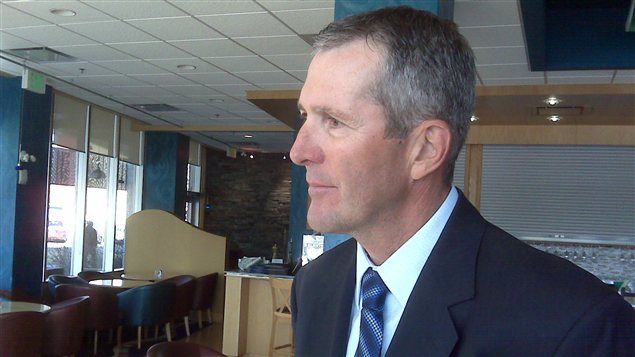 Le candidat à la direction du Parti progressiste-conservateur du Manitoba, Brian Pallister