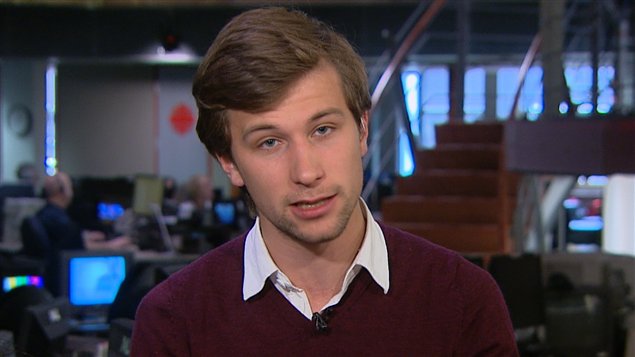 Le porte-parole de la CLASSE, Gabriel Nadeau-Dubois