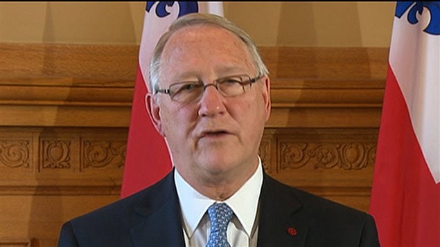 Le maire de Montréal Gérald Tremblay