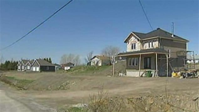 Nouveau développement résidentiel à Saint-Valérien