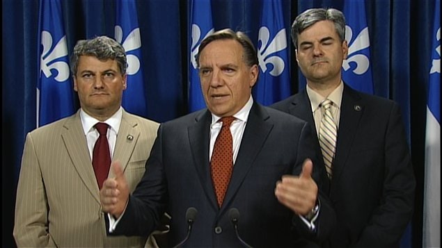 François Legault de la CAQ
