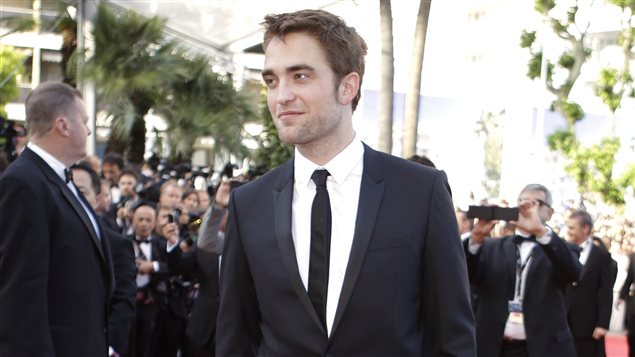 Robert Pattinson à la première de <i>On the road</i>.