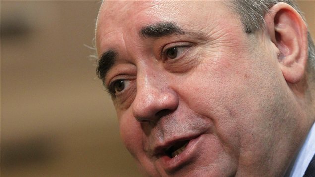 Le premier ministre Alex Salmond
